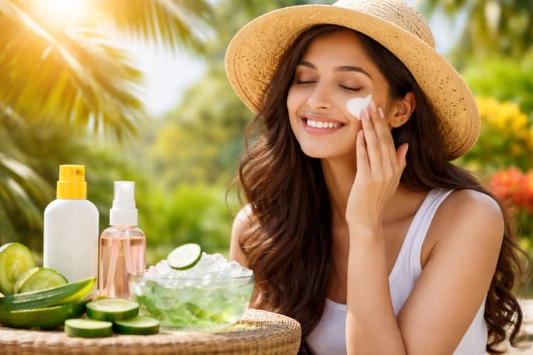 धूप में बिताते हैं पूरा दिन? ये आसान रुटीन आपके चेहरे को रखेगा फ्रेश और हाइड्रेटेड