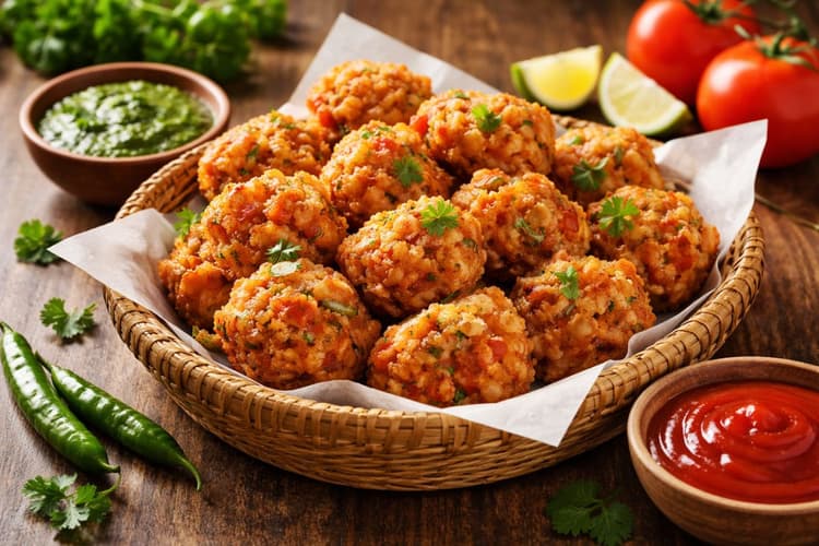 मिनटों में तैयार करें चावल और टमाटर का स्वादिष्ट कुरकुरा स्नैक्स