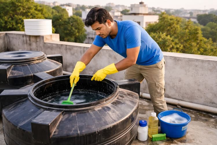 बिना पैसे खर्च करें घर पर टंकी की सफाई, जानिए 6 आसान तरीके