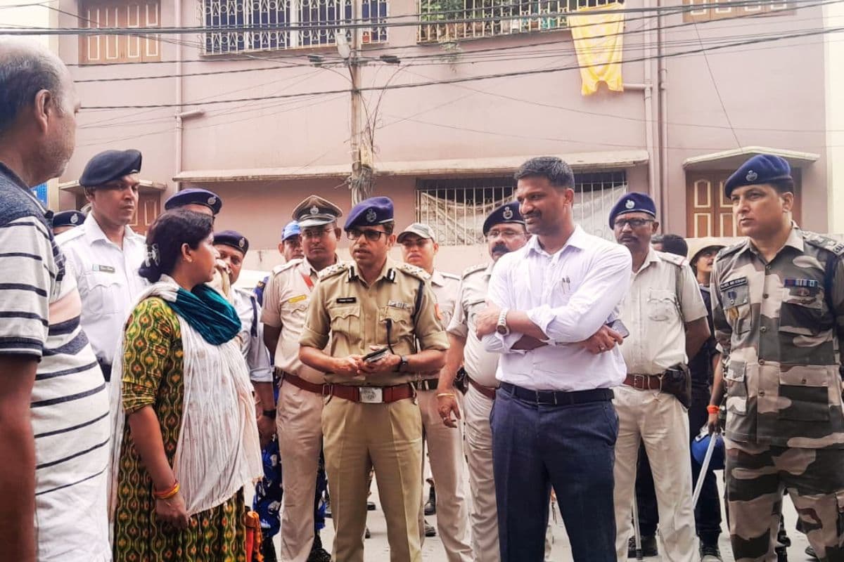 Asansol DM CP Root March West Bengal Election 2026 Asansol DM CP Root March West Bengal Election 2026