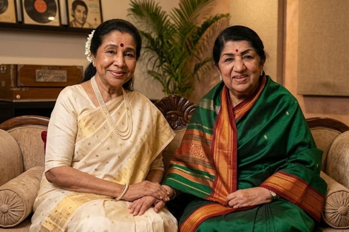 Asha Bhosle lata mangeshkar death coincidence facts last rituals Asha Bhosle lata mangeshkar death coincidence facts last rituals
