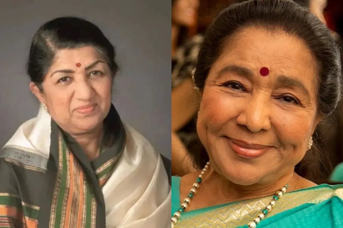 Asha Bhosle lata mangeshkar hospital announcement hridaynath Asha Bhosle lata mangeshkar hospital announcement hridaynath