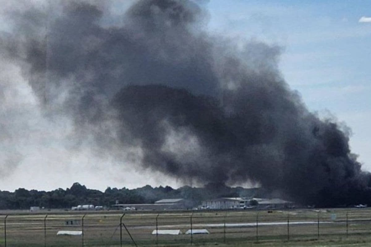 Australia Plane Crash adelaide airport hangar deaths
