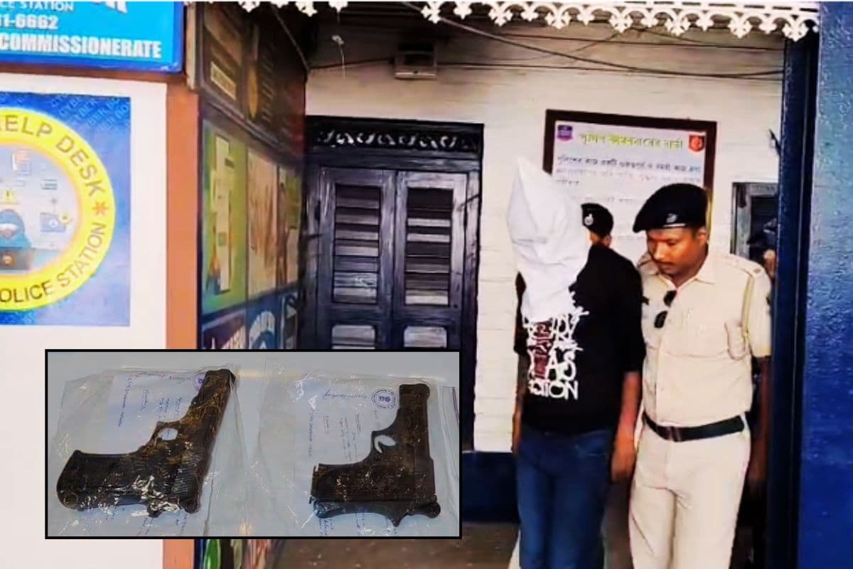 भाटपाड़ा हिंसा : भाजपा कार्यकर्ता के घर हमला करने वाला मुख्य आरोपी 5 पिस्टल और कारतूस के साथ गिरफ्तार