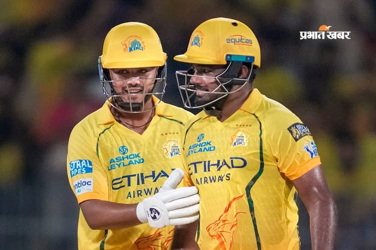 CSK vs DC: चेन्नई ने दिया 212 रन का टारगेट, संजू सैमसन का शतक