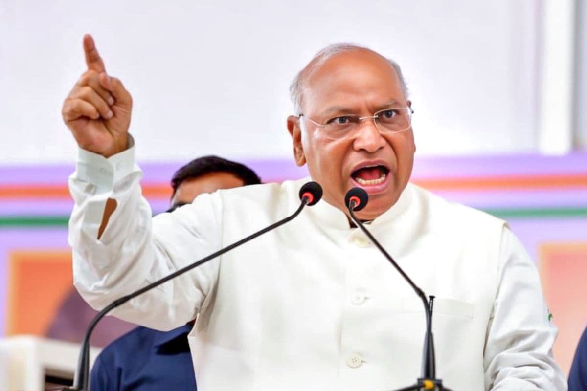 Congress National President Mallikarjun Kharge