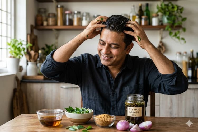 किचन में मौजूद इन चीजों से घर पर ही तैयार करें हेयर ग्रोथ ऑयल, जानें बनाने और इस्तेमाल करने का सही तरीका