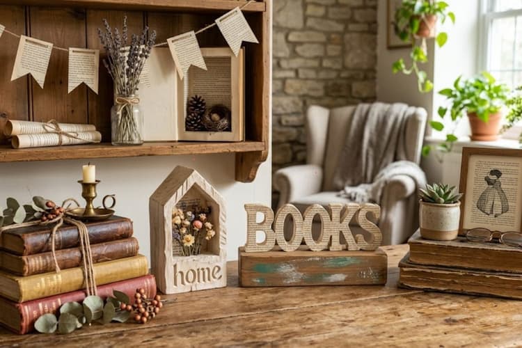 पुरानी किताबों से सजाएं घर, आसान DIY आइडियाज से पाएं खूबसूरत लुक