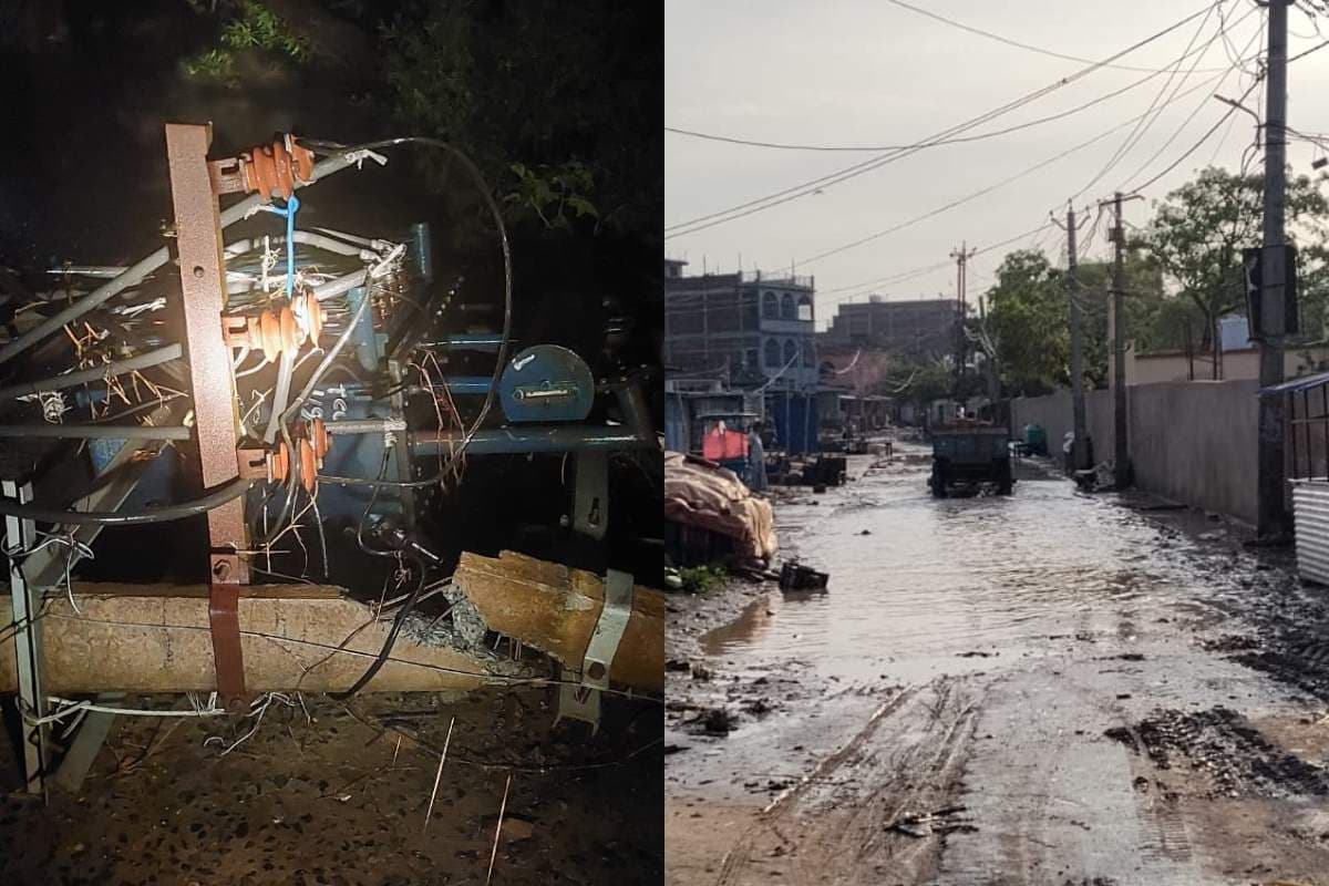 Darbhanga Weather north bihar storm rain power outage death damage 2026