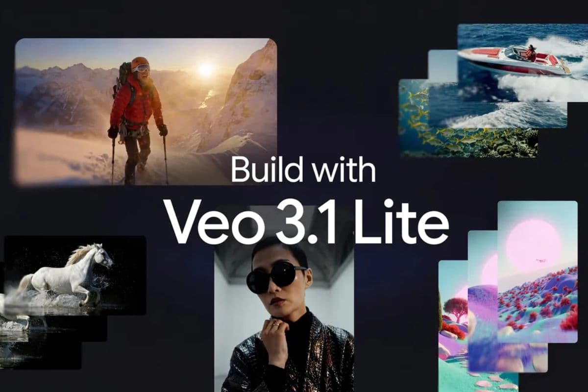 Google Veo 3.1 Lite Google Veo 3.1 Lite