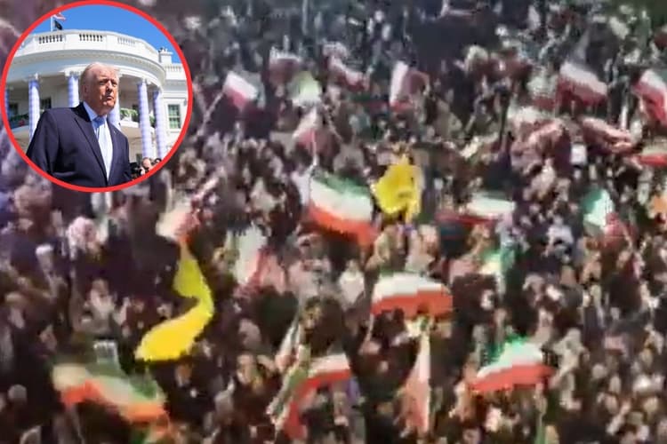 सीजफायर के बाद ईरान में बवाल; इजराइल-अमेरिकी झंडे जलाए गए, मुर्दाबाद के लगे नारे