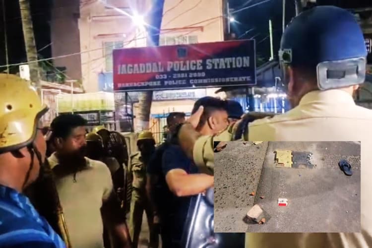 पीएम मोदी की रैली से पहले रणक्षेत्र बना जगदल, BJP-TMC समर्थकों के बीच जमकर चले ईंट-पत्थर, देखें देर रात की तस्वीरे