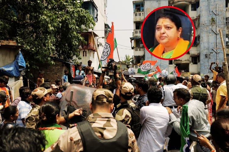 बंगाल चुनाव 2026 से पहले रणक्षेत्र बना धापा, भाजपा-टीएमसी कार्यकर्ताओं में झड़प