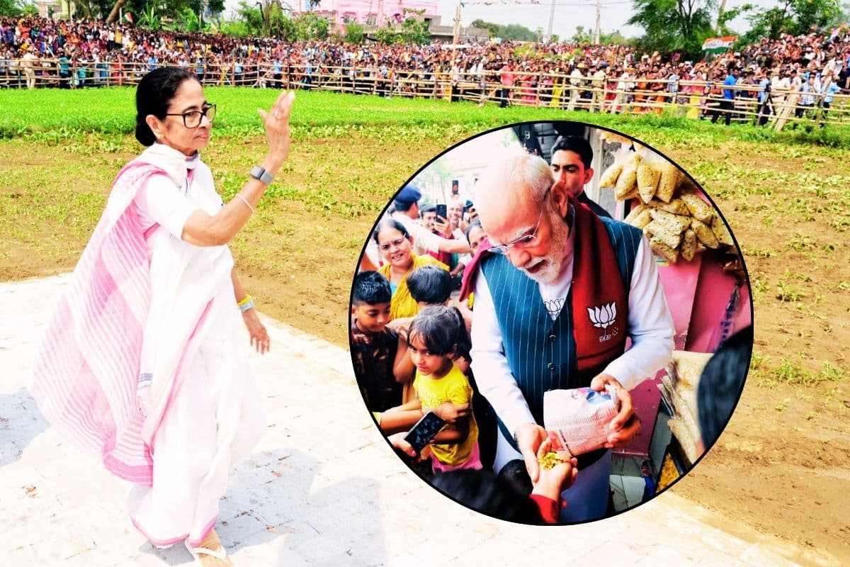 पीएम मोदी के झालमुड़ी ब्रेक को ममता बनर्जी ने बताया 10 रुपए वाला स्क्रिप्टेड नाटक