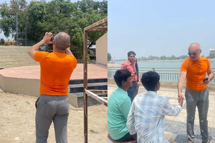 Muzaffarpur: बूढ़ी गंडक रिवर फ्रंट से मुजफ्फरपुर को मिलेगी नई पहचान, वर्ल्ड बैंक की टीम ने किया निरीक्षण