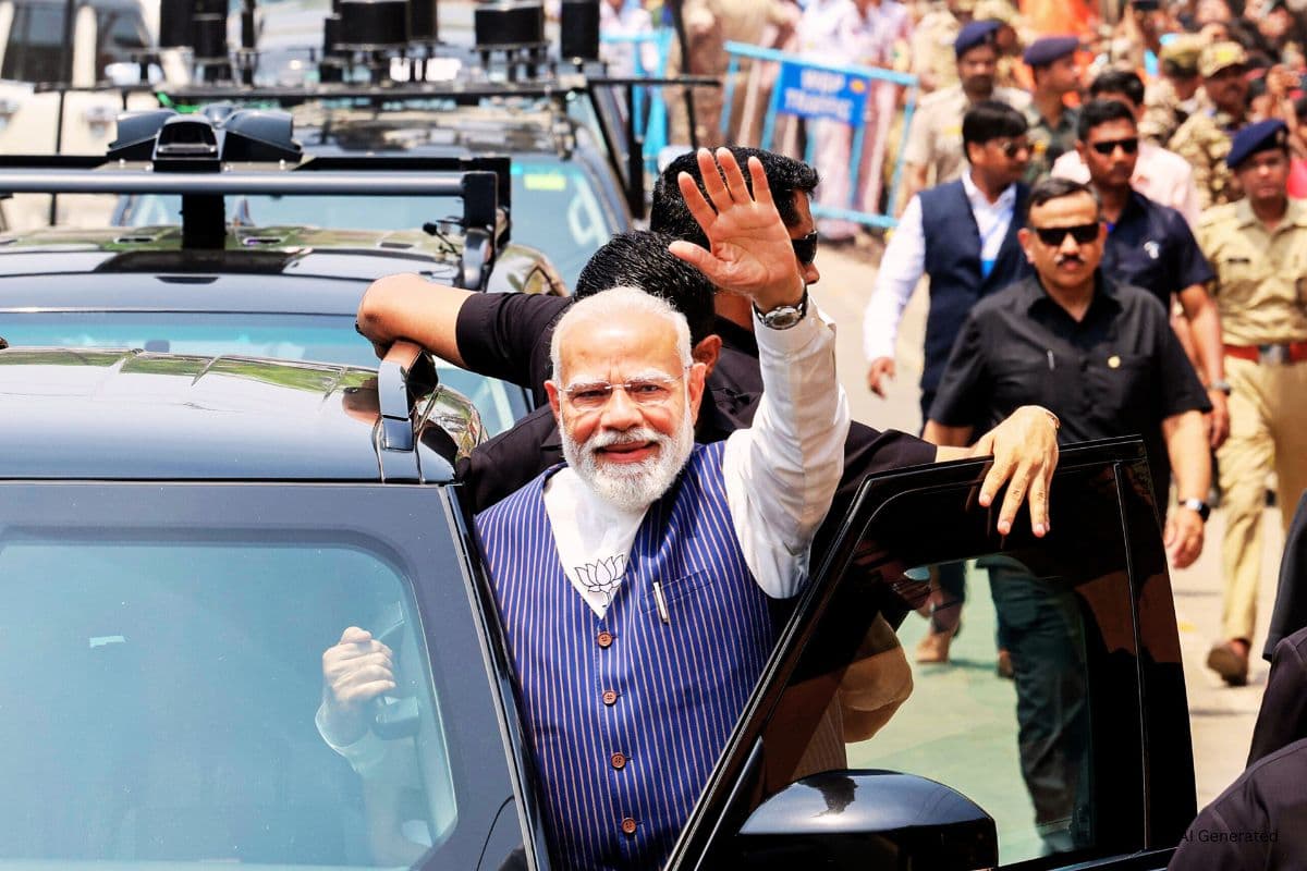 बंगाल चुनाव 2026: कोलकाता की सड़कों पर मोदी-मोदी की गूंज, दमदम में बीजेपी का मेगा रोड शो, देखें PHOTOS