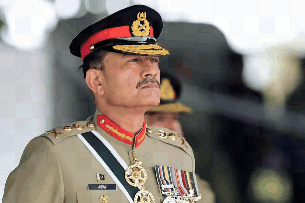 Pakistan Army Chief Asim Munir iran trump red flag