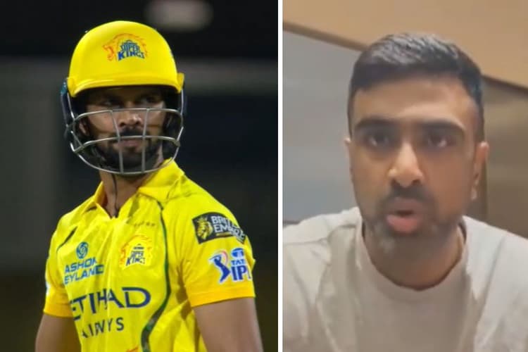 रविचंद्रन अश्विन की रुतुराज गायकवाड़ को सलाह-हवा में शॉट न खेलें