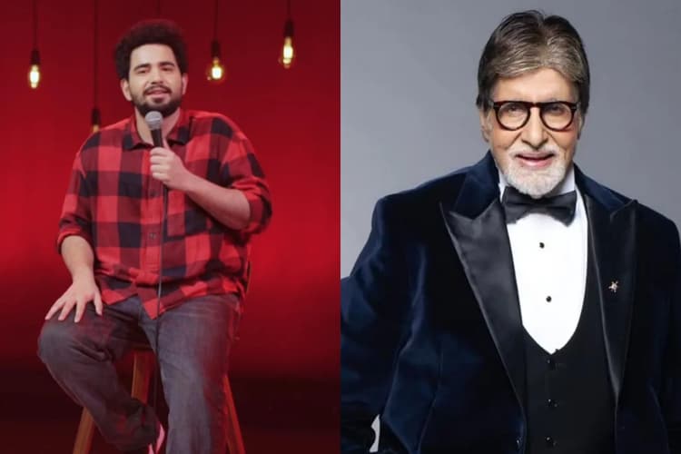 समय रैना ने भरे मंच से 'बिग बी' को किया रोस्ट, करोड़पति शो का जिक्र