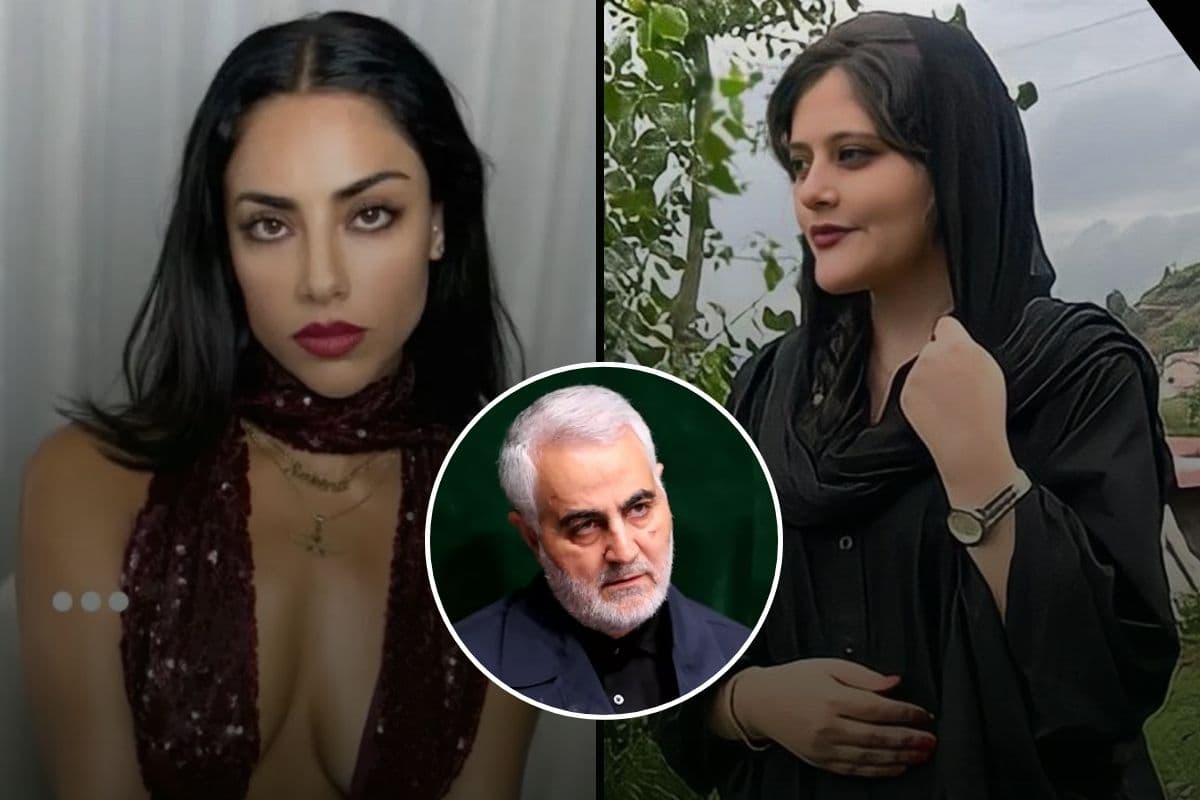 Qasem Soleimani Grand Niece Sarasadat Hosseiny Photos Controversy Iran Hijab Rule