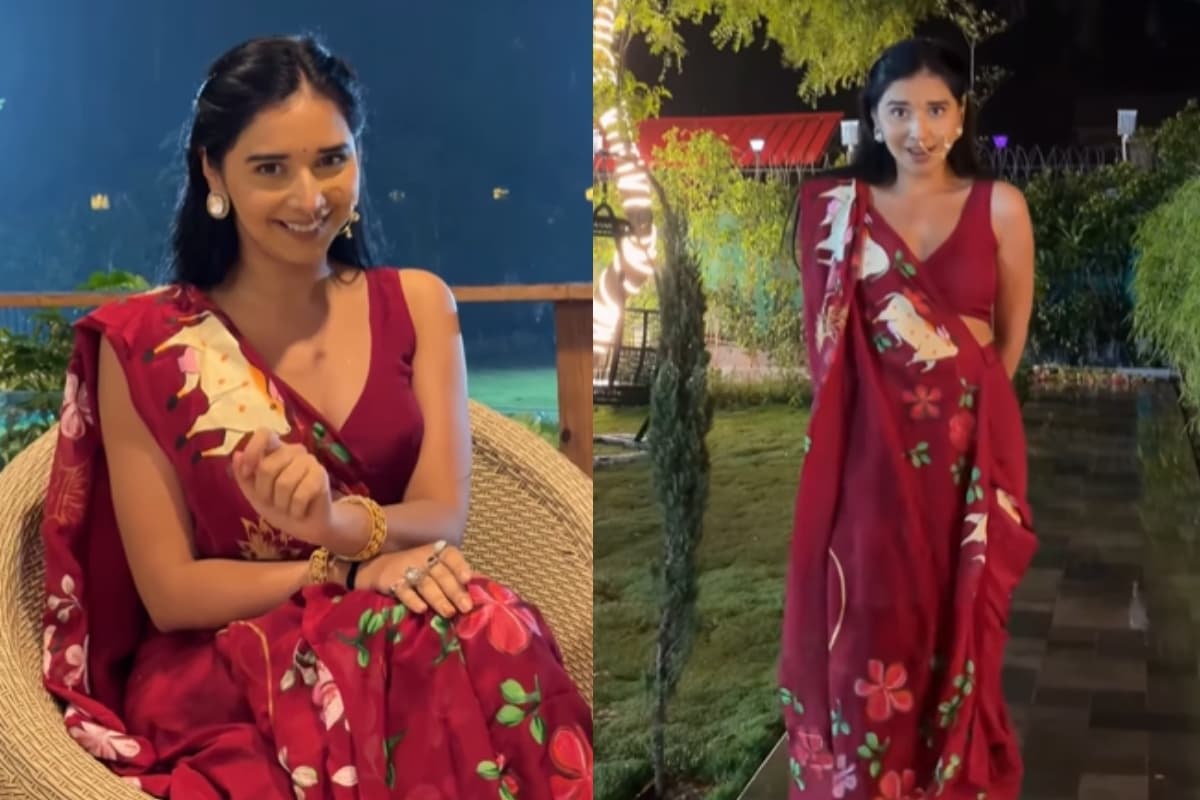Tanya Mittal Dance Video On Maroon Colour Sadiya