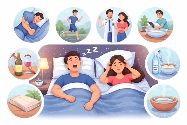 रात की नींद हो रही खराब? पति की खर्राटों को ऐसे करें कंट्रोल