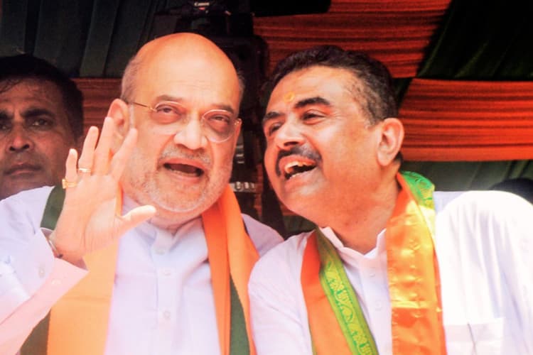 2021 में ममता बनर्जी नंदीग्राम में हारीं, इस बार भवानीपुर भी हारेंगी, शुभेंदु अधिकारी के नामांकन में गरजे अमित शाह