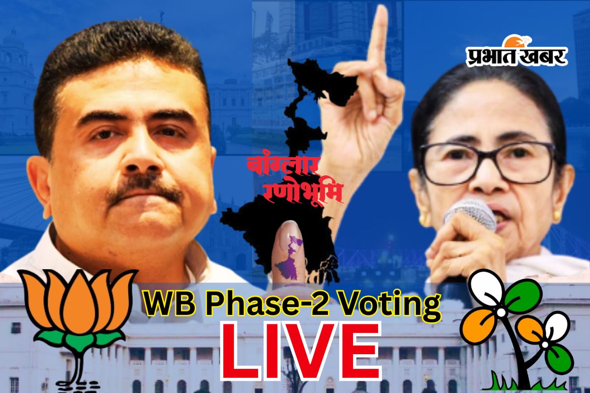West Bengal Voting Phase-2 LIVE 2026 Suvendu Adhikari Mamata Banerjee BJP TMC Election Commission of India West Bengal Voting Phase-2 LIVE 2026 Suvendu Adhikari Mamata Banerjee BJP TMC Election Commission of India
