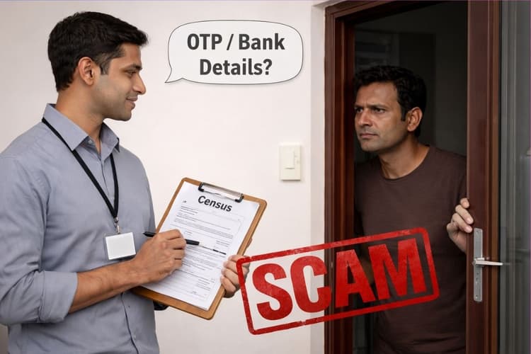 जनगणना के नाम पर साइबर ठगी से बचें, एक गलती और आपका खजाना खाली