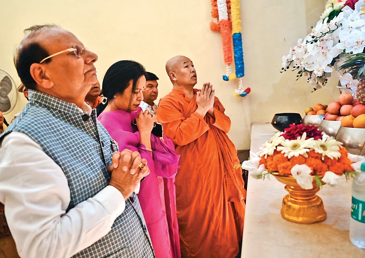 लंबे समय से थी भगवान बुद्ध के दर्शन की इच्छा : वीके सक्सेना