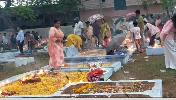 Giridih News :प्रार्थना सभा के साथ ईस्टर पर्व का समापन