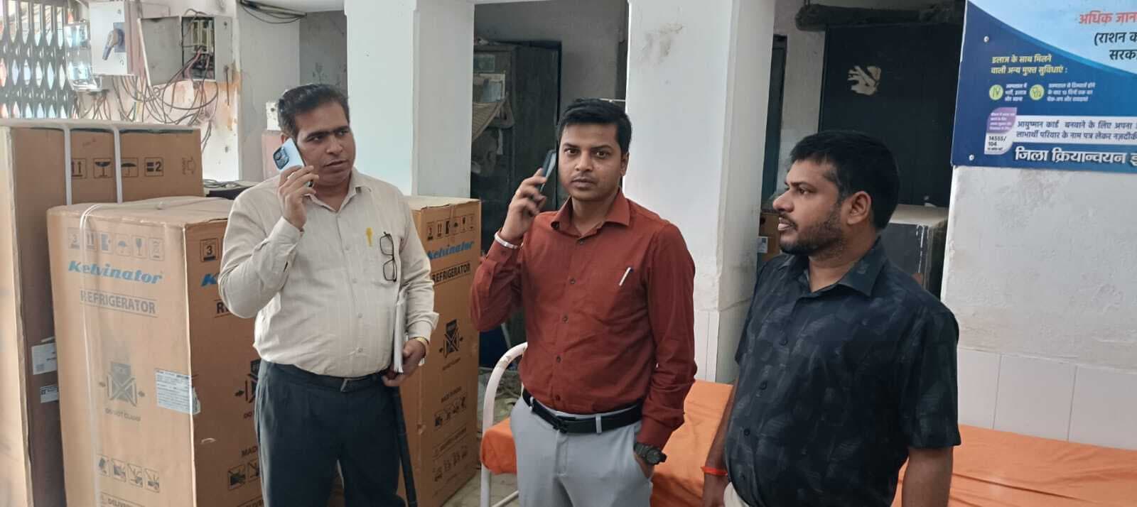 Bhagalpur news डीएम के निर्देश पर सीएचसी इस्माईलपुर का किया निरीक्षण