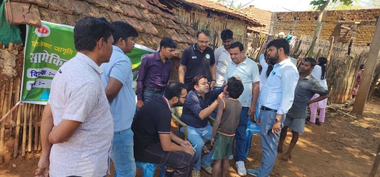 दो गांवों में शिविर में 180 से अधिक को मिली स्वास्थ्य सेवाएं