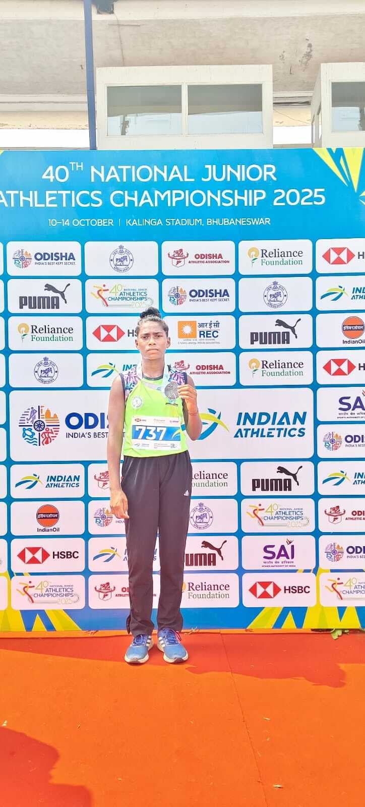 जामताड़ी की बेटी सबिता ने भाला फेंक में जीता गोल्ड मेडल