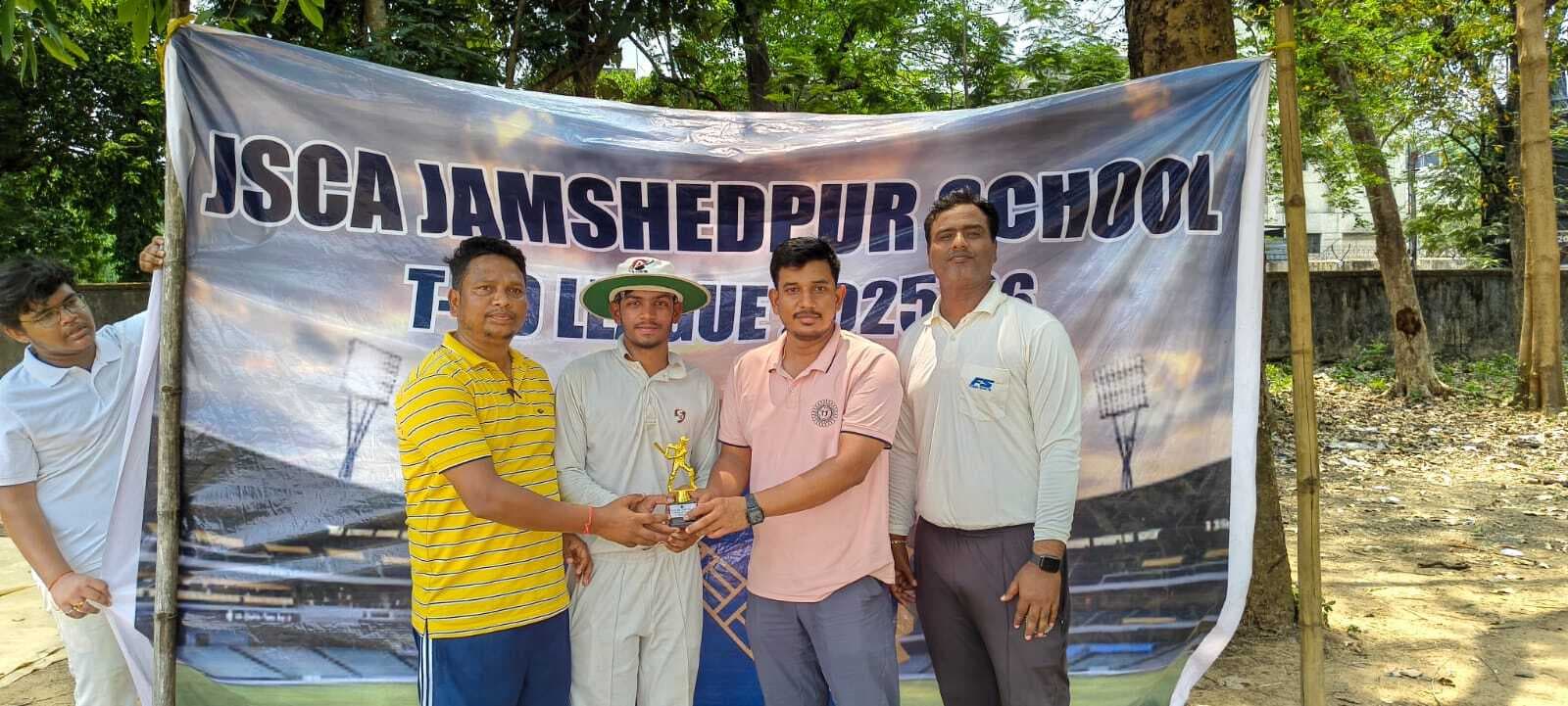 चिन्मया विद्यालय जीता, दिव्यम बने प्लेयर ऑफ द मैच