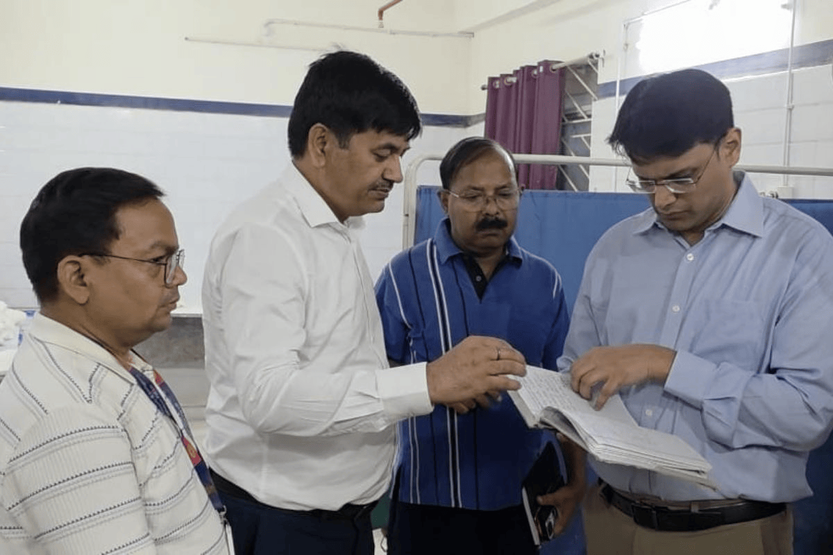 hospital inspection garhwa hospital inspection garhwa