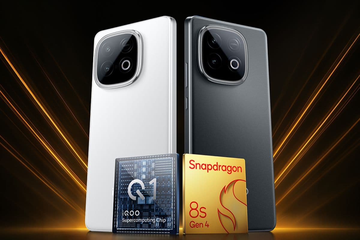 iqoo neo 10 Alpine White and Asphalt Black Color Variants