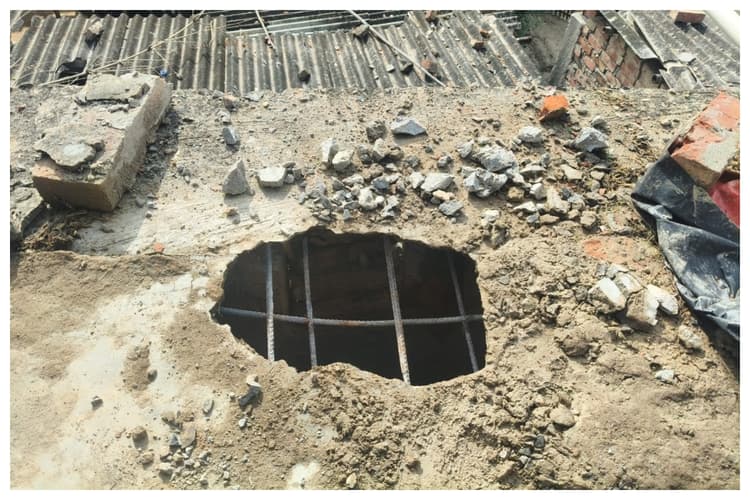 Madhubani: वज्रपात से मकान को भारी नुकसान, परिवार बाल-बाल बचा