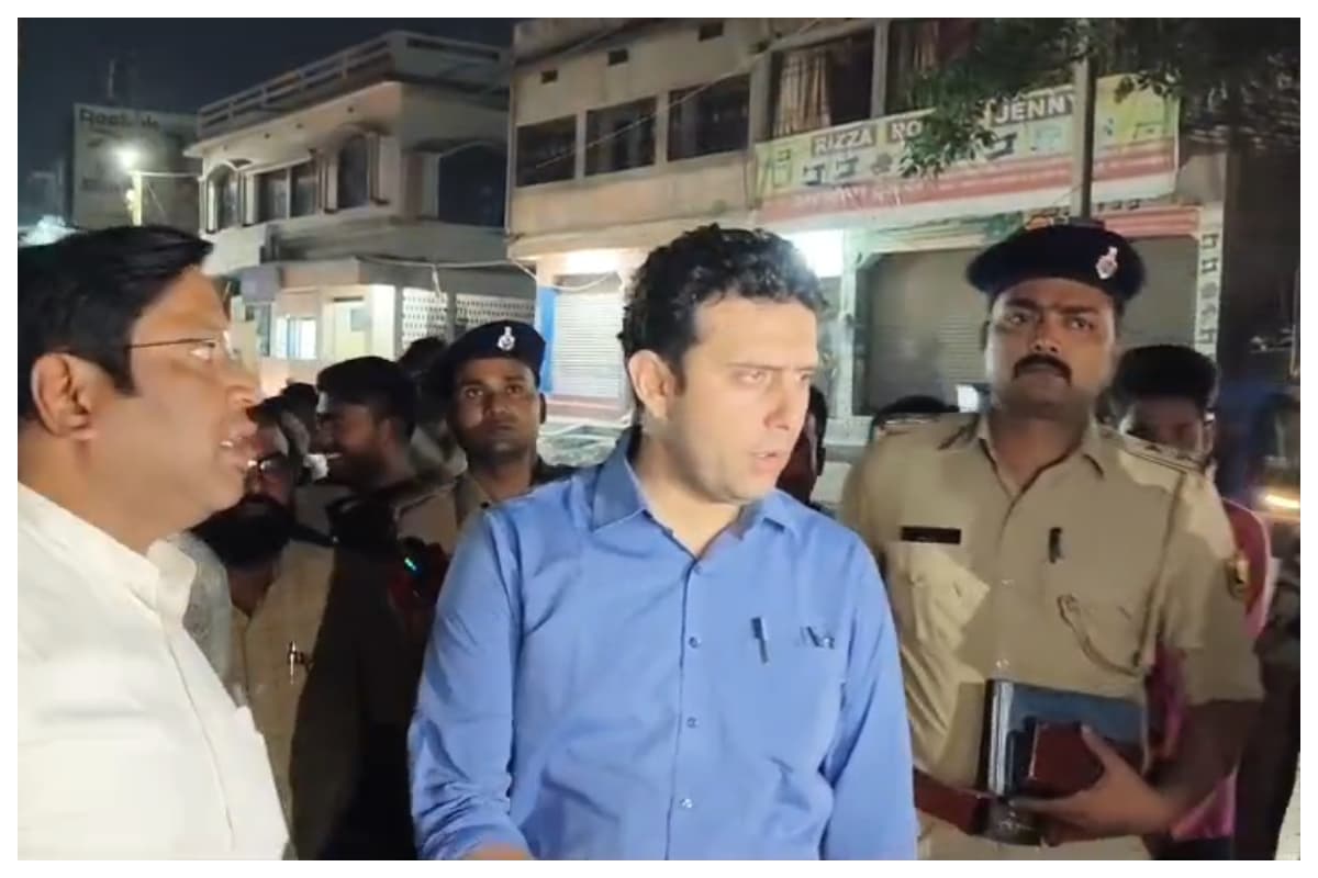 Sitamarhi ROB construction DM inspection site traffic problem