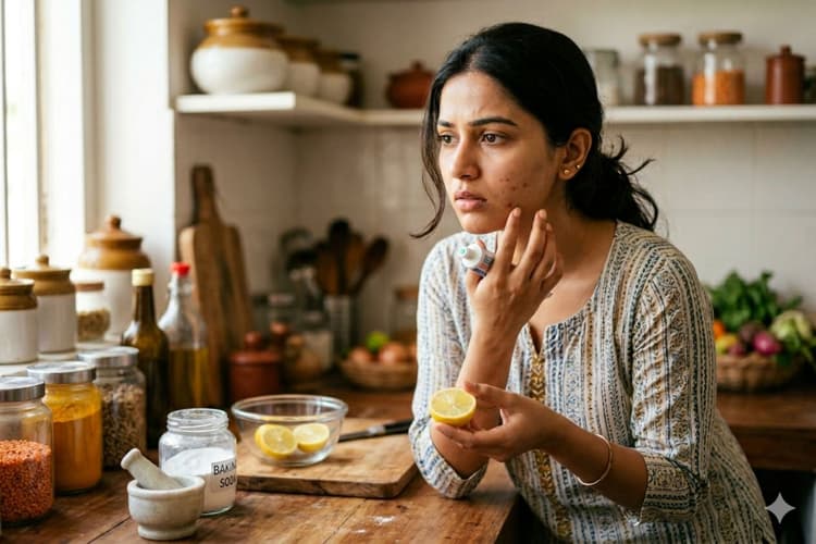 कहीं आप भी तो किचन में मौजूद इन चीजों का इस्तेमाल चेहरे पर नहीं कर रहे हैं? फायदे की जगह हो सकता है नुकसान