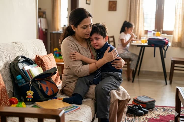 स्कूल के नाम पर रोने और नखरे करने लगता है बच्चा? अपनाएं ये आसान तरीके, तुरंत बदलेगा उसका व्यवहार