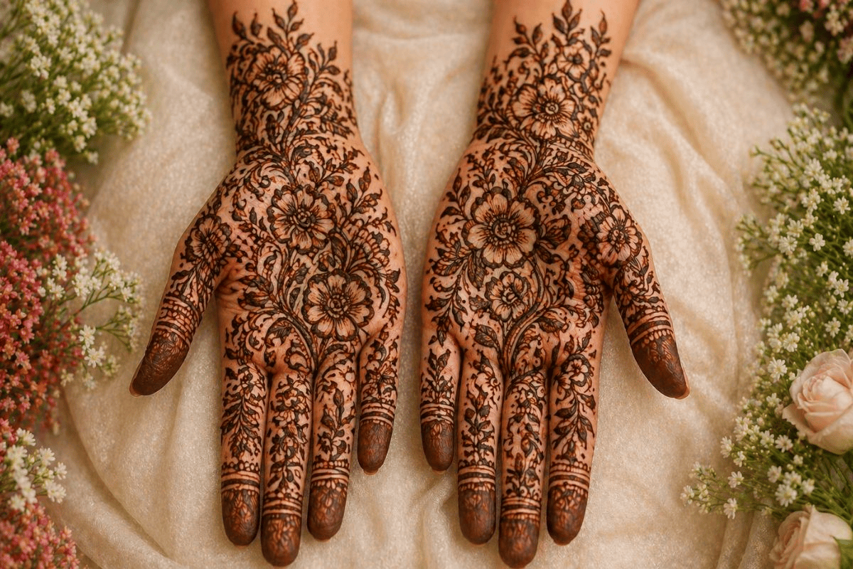 vat savitri mehndi design vat savitri mehndi design