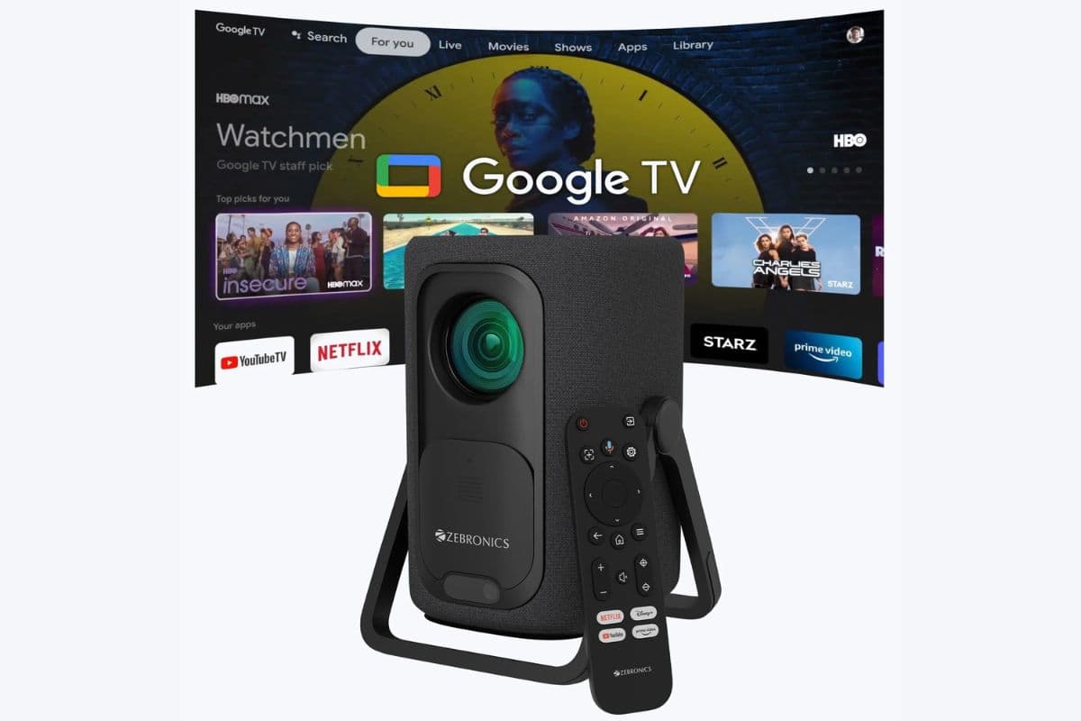 zebronics-mini-projector-200-inch-google-tv-features-india