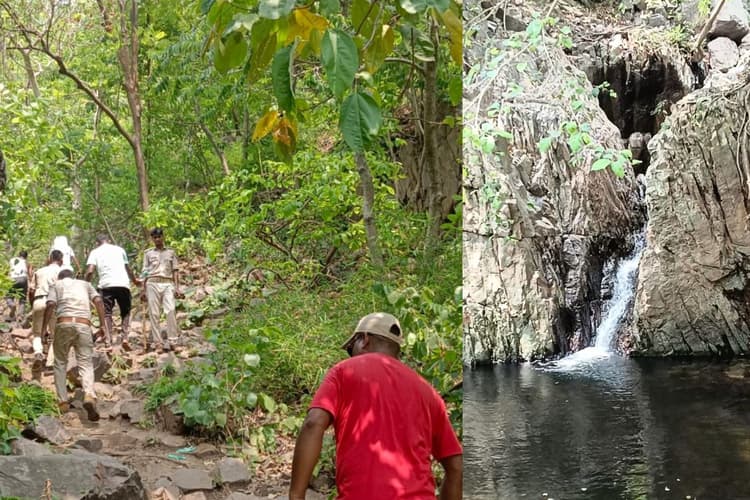 ककोलत के प्रतिबंधित अमझर कुंड में हादसा: IIT रुड़की का बीटेक छात्र डूबकर लापता, तलाश जारी
