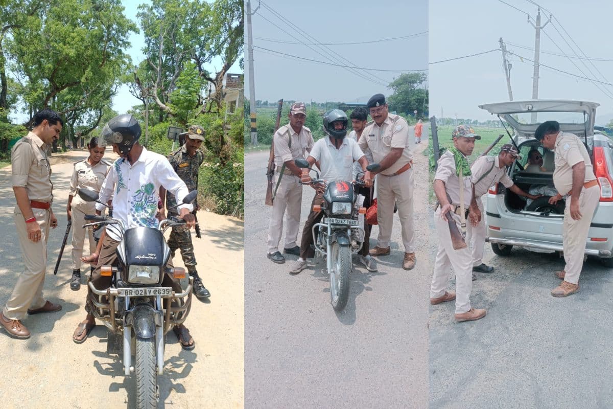 गयाजी में SSP के निर्देश पर वाहन चेकिंग अभियान, संदिग्धों पर पुलिस की पैनी नजर