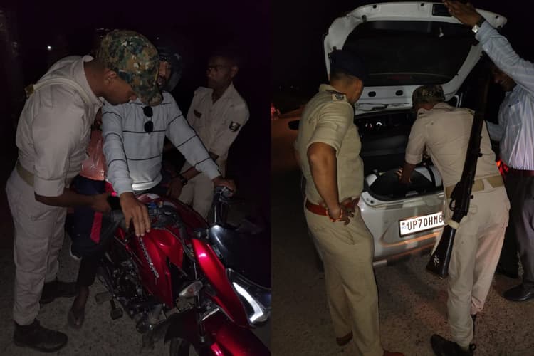 बक्सर पुलिस का बड़ा एक्शन, हत्या के प्रयास के 7 आरोपी समेत 18 गिरफ्तार, 28 हजार जुर्माना वसूला
