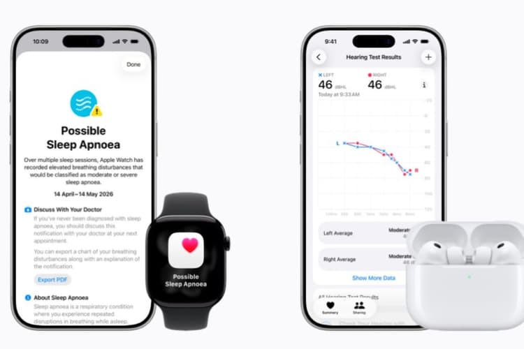 Apple ने पेश किए नये हेल्थ फीचर्स, Watch करेगी ब्रीदिंग ट्रैक, तो AirPods करेंगे Hearing Test