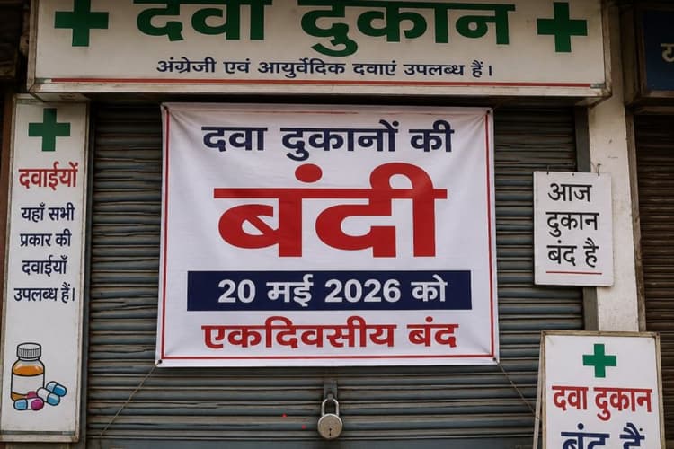 Aurangabad News: आज औरंगाबाद में बंद रहेंगी दवा दुकानें