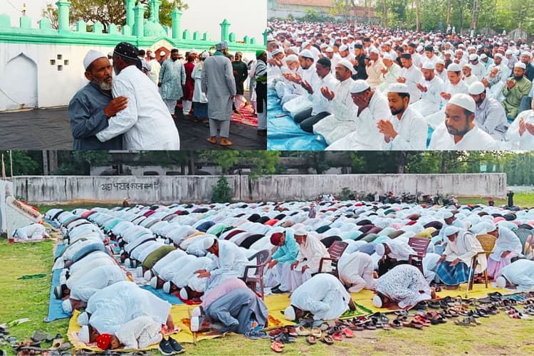 झारखंड में धूमधाम और भाईचारे के साथ मनाया गया बकरीद