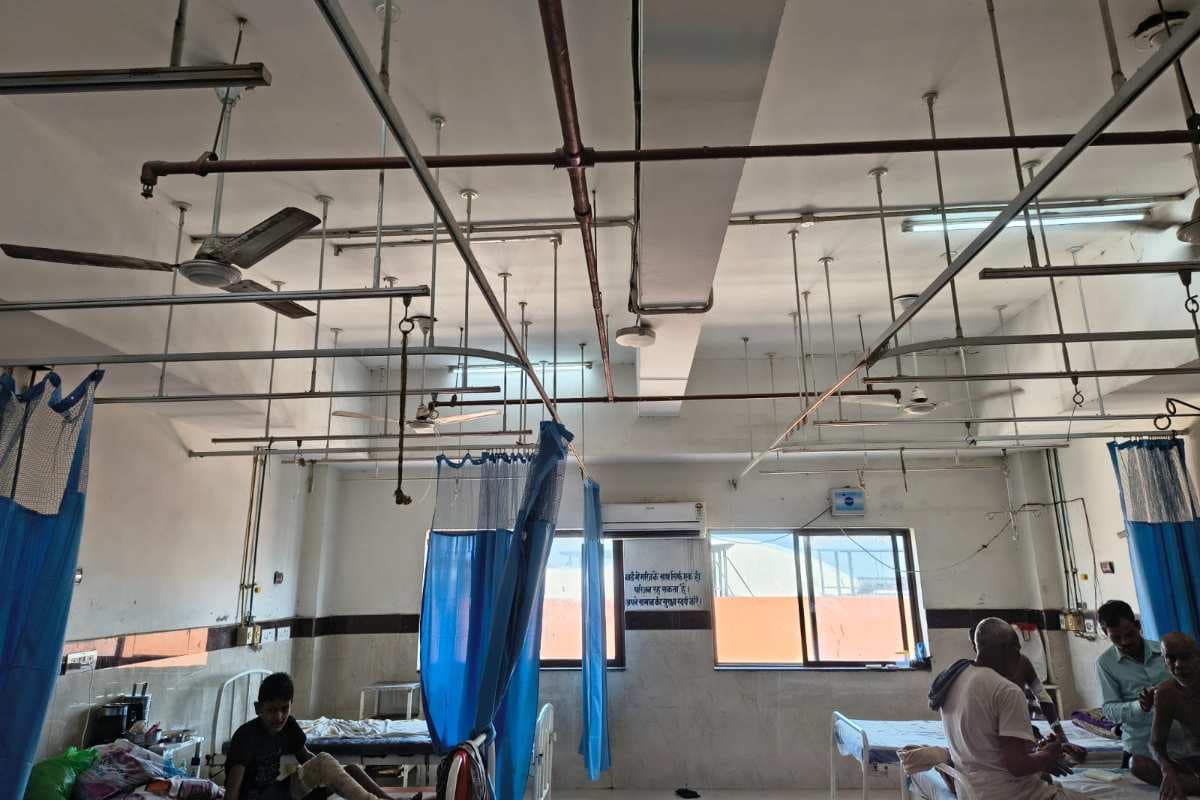 Bettiah News gmch burn ward ac not working patients suffering heatwave